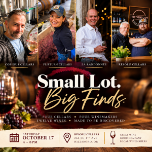 Ticketed Wine Event - Oct 17
